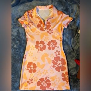 Floral Casual Mini Dress